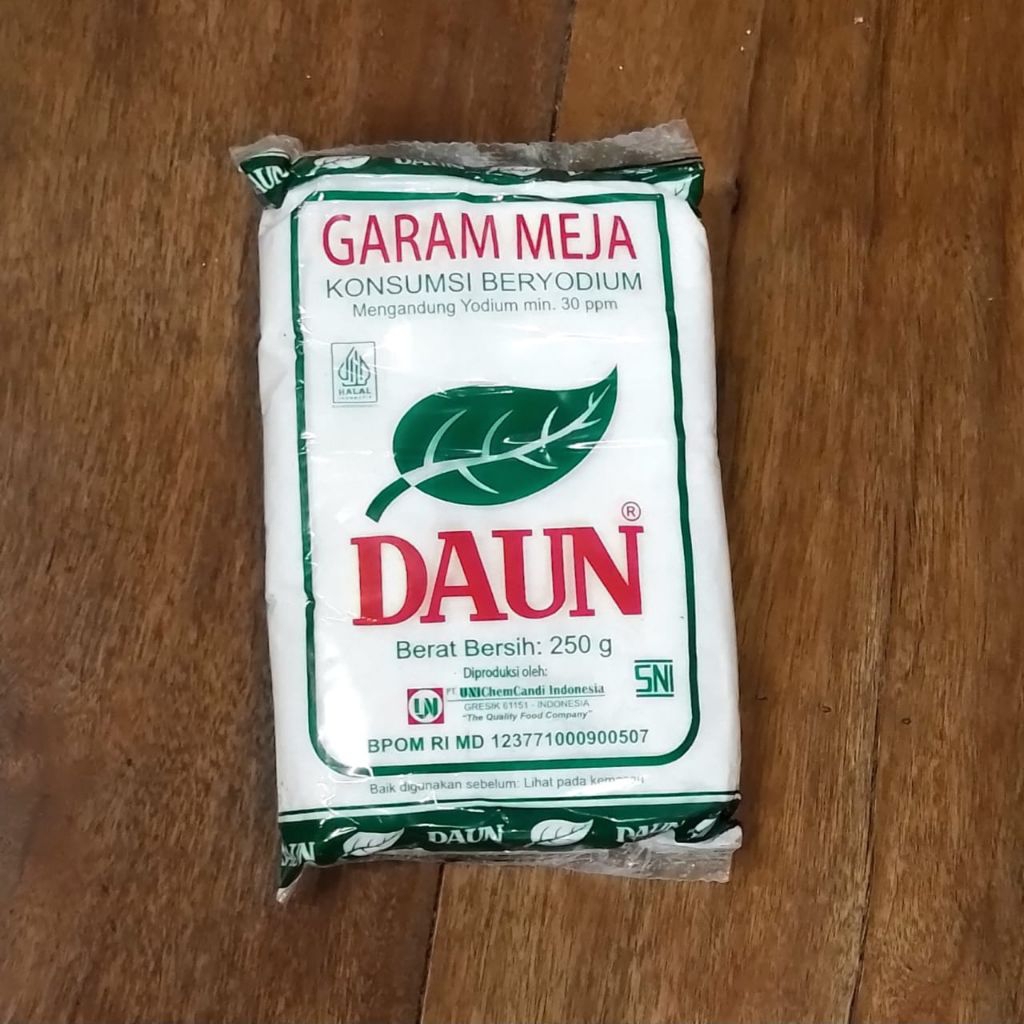 Garam Konsumsi | Garam Daun 250gr