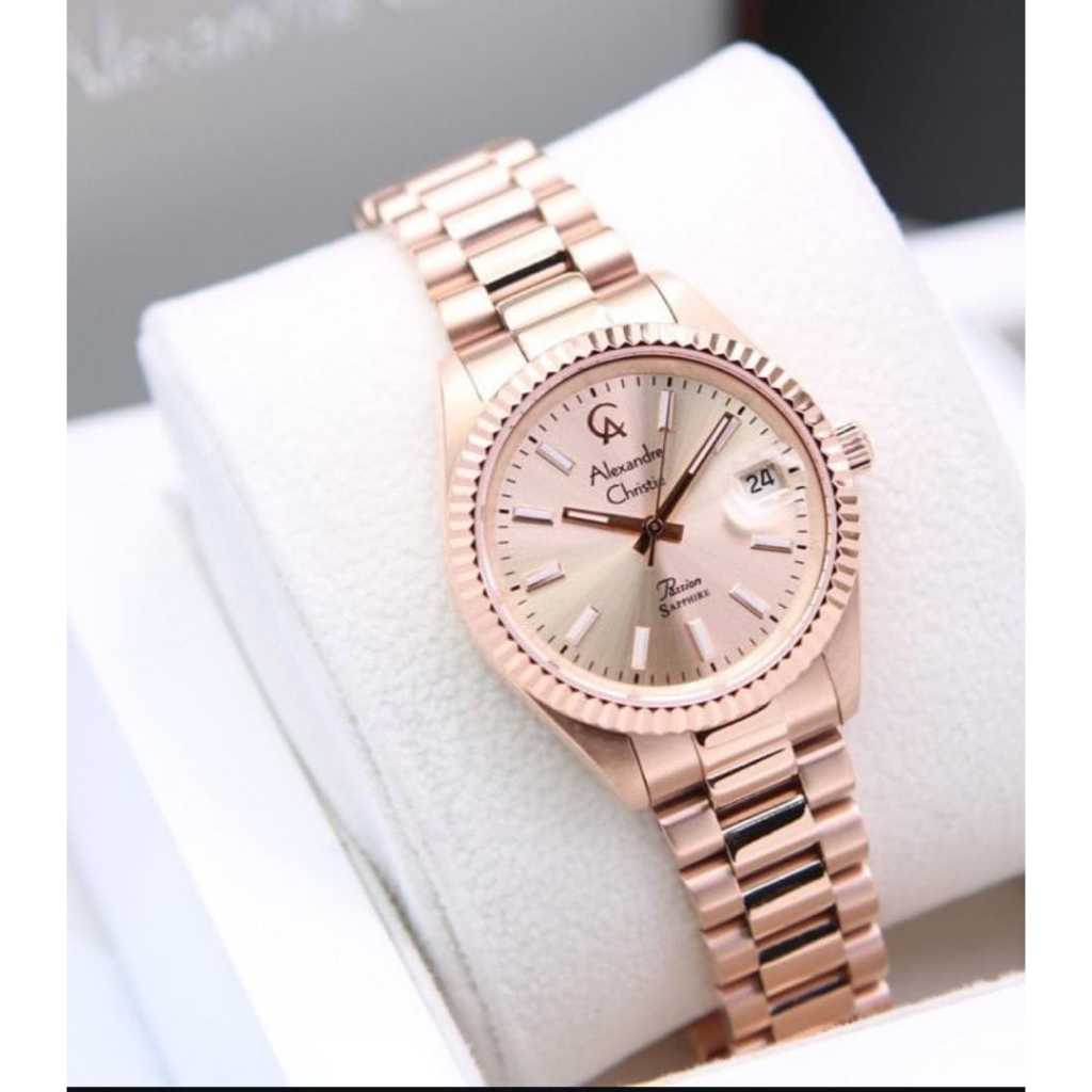 Jam Tangan Wanita Alexandre Christie AC 5016 Original