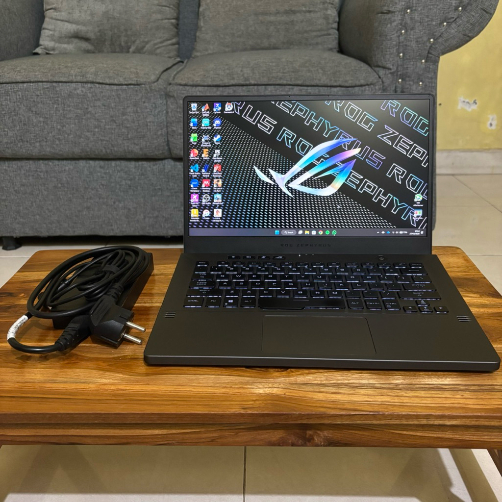 Asus ROG Zephyrus G14 GA401IU Ryzen 7 4800HS GTX 1660Ti 6GB - 24GB / 1TB
