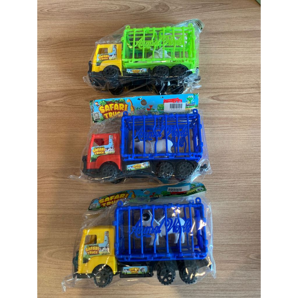 Truck Animal World Truk Safari Mainan Anak