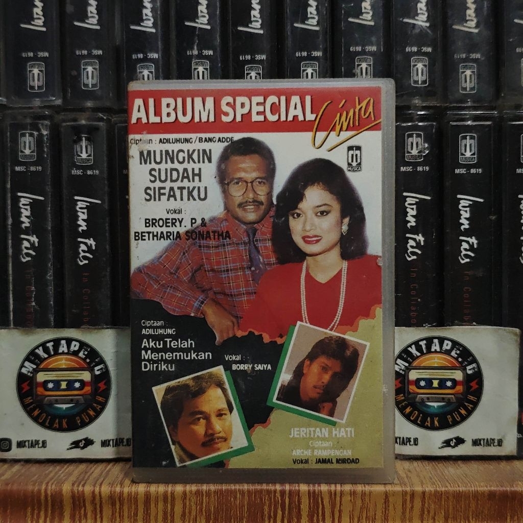 Kaset - Album Special Cinta - Kompilasi Indonesia - Broery Marantika - Iwan Fals - Betharia Sonatha 