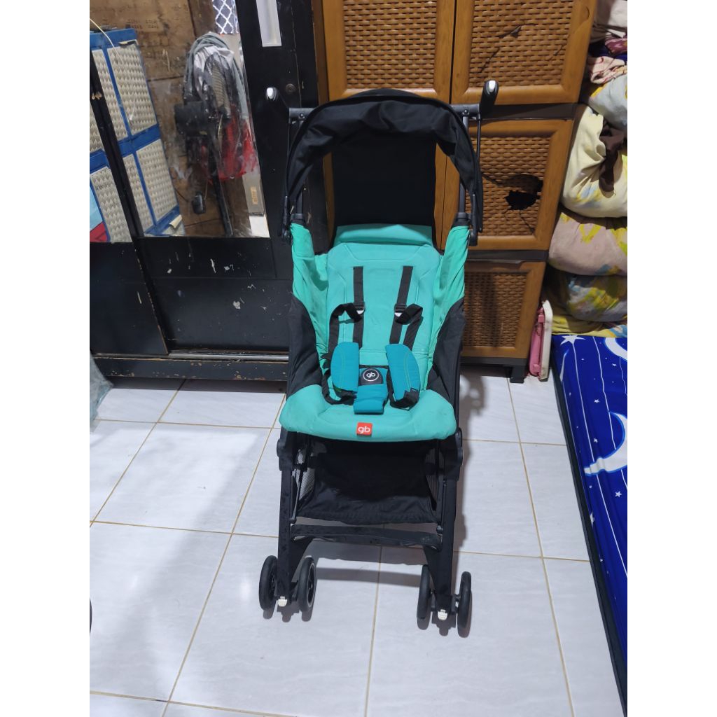 Stroller GB Pockit + Plus All Terrain  preloved sudah laundry