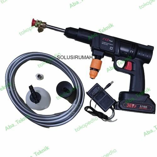 CORDLESS STEAM 36V MESIN JET CLEANER BATERAI 36 V CORDLESS