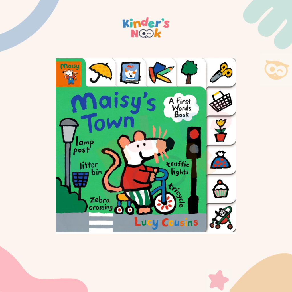 [Kinder's Nook] Maisy's Town - Buku Anak Impor - Imported Children's Book