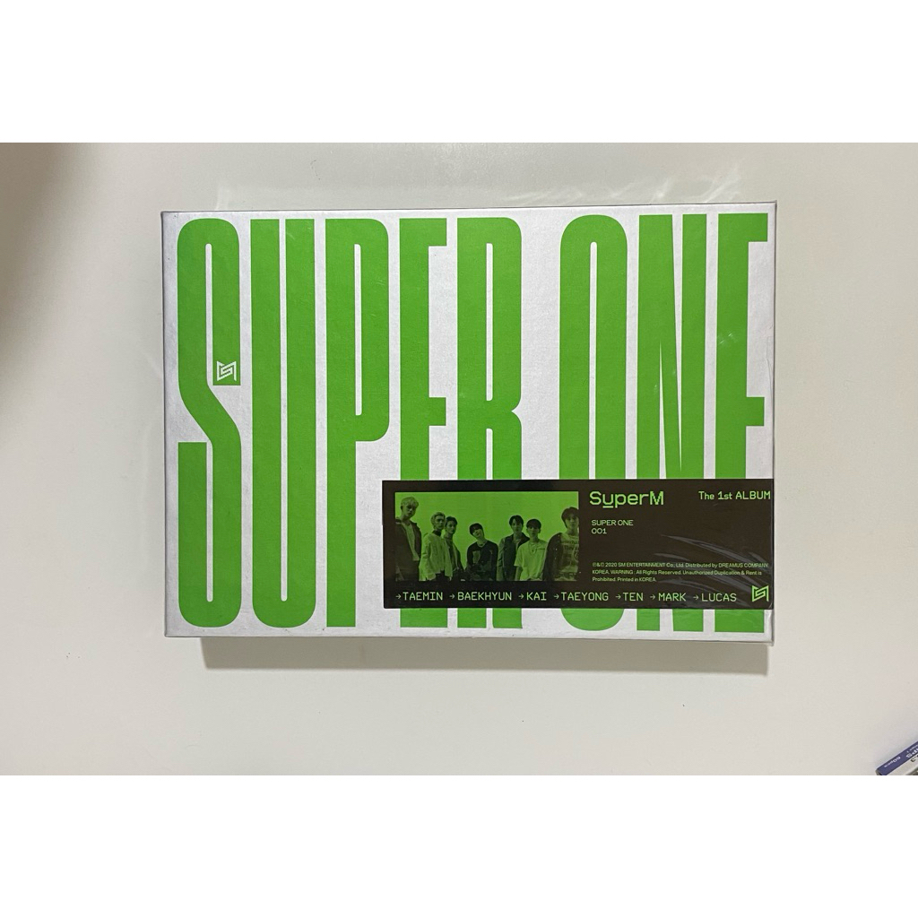 Preloved Album SuperM Super One (ONE Version, Photobook Only)
