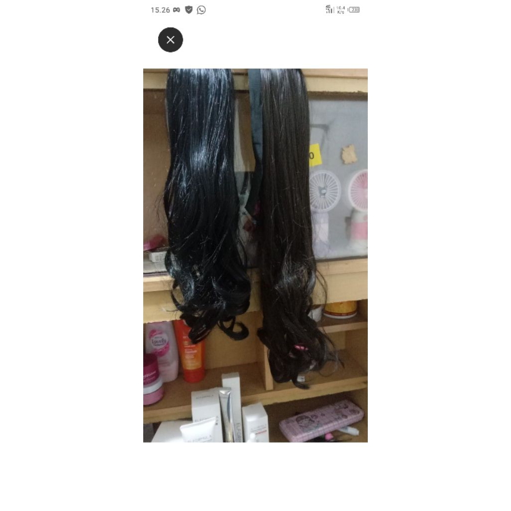 rambut palsu ekor kuda