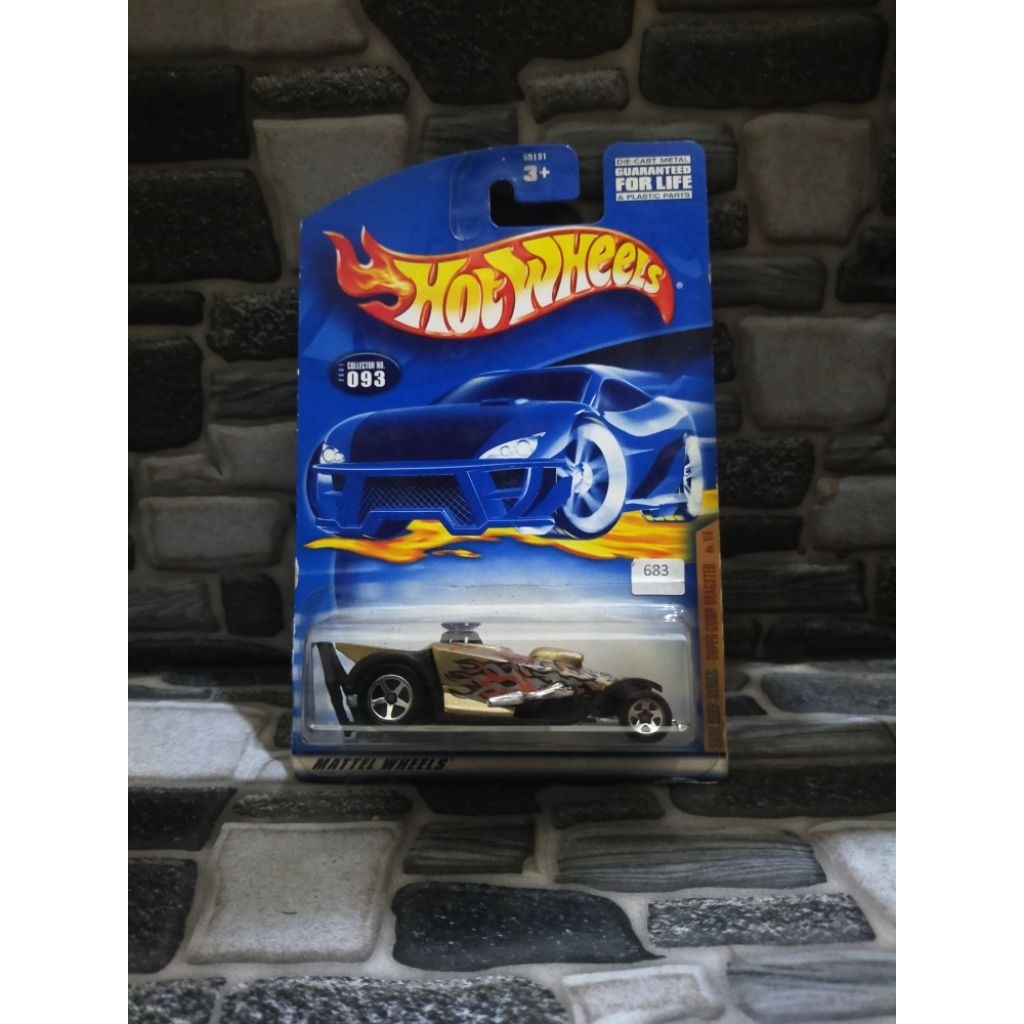 Hot Wheels Super Comp Dragster Skin Deep Series - Blue Card