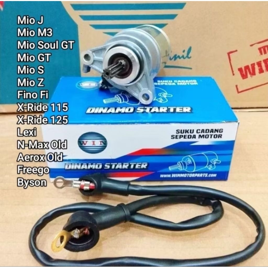 Dinamo Starter Stater (OEM MITSUBA) MIO J / MIO M3 / MIO SOUL GT / MIO GT / MIO S / MIO Z / FINO FI 