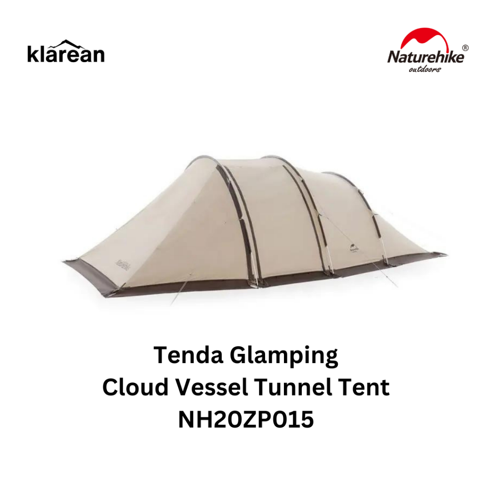 Naturehike Tenda Glamping NH20ZP015 Cloud Vessel Tunnel Tent