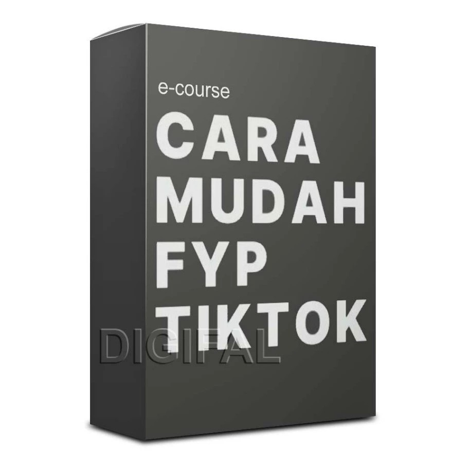 ECOURSE - CARA MUDAH FYP TIKTOK