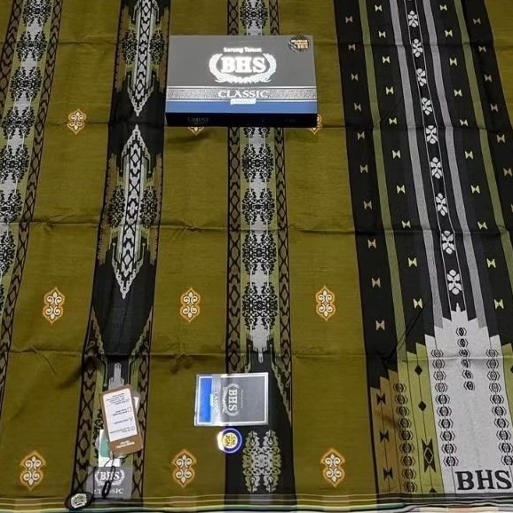 SARUNG BHS CLASSIC JACQUARD KUALITAS SILVER