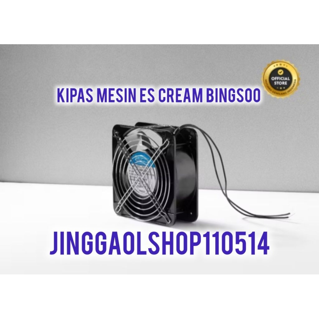 kipas mesin es cream bingsoo kipas snowmaker spart part mesin bingsoo kipas