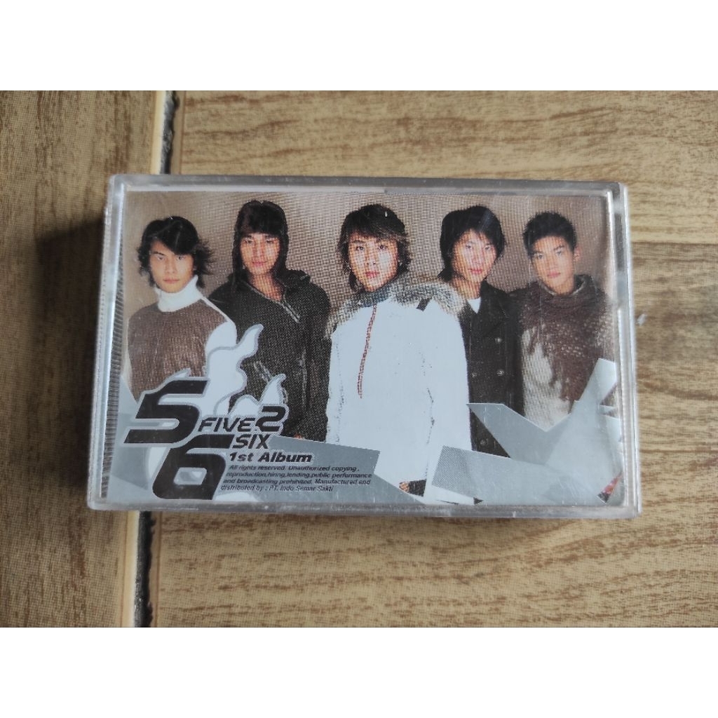 kaset pita boyband taiwan 5566 1st album