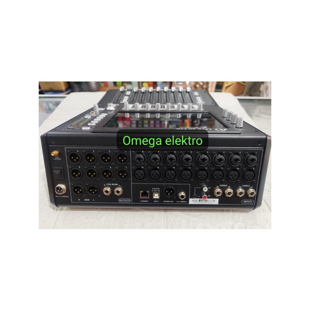 MIXER AUDIO FULL DIGITAL AD LIVE 20 PRO