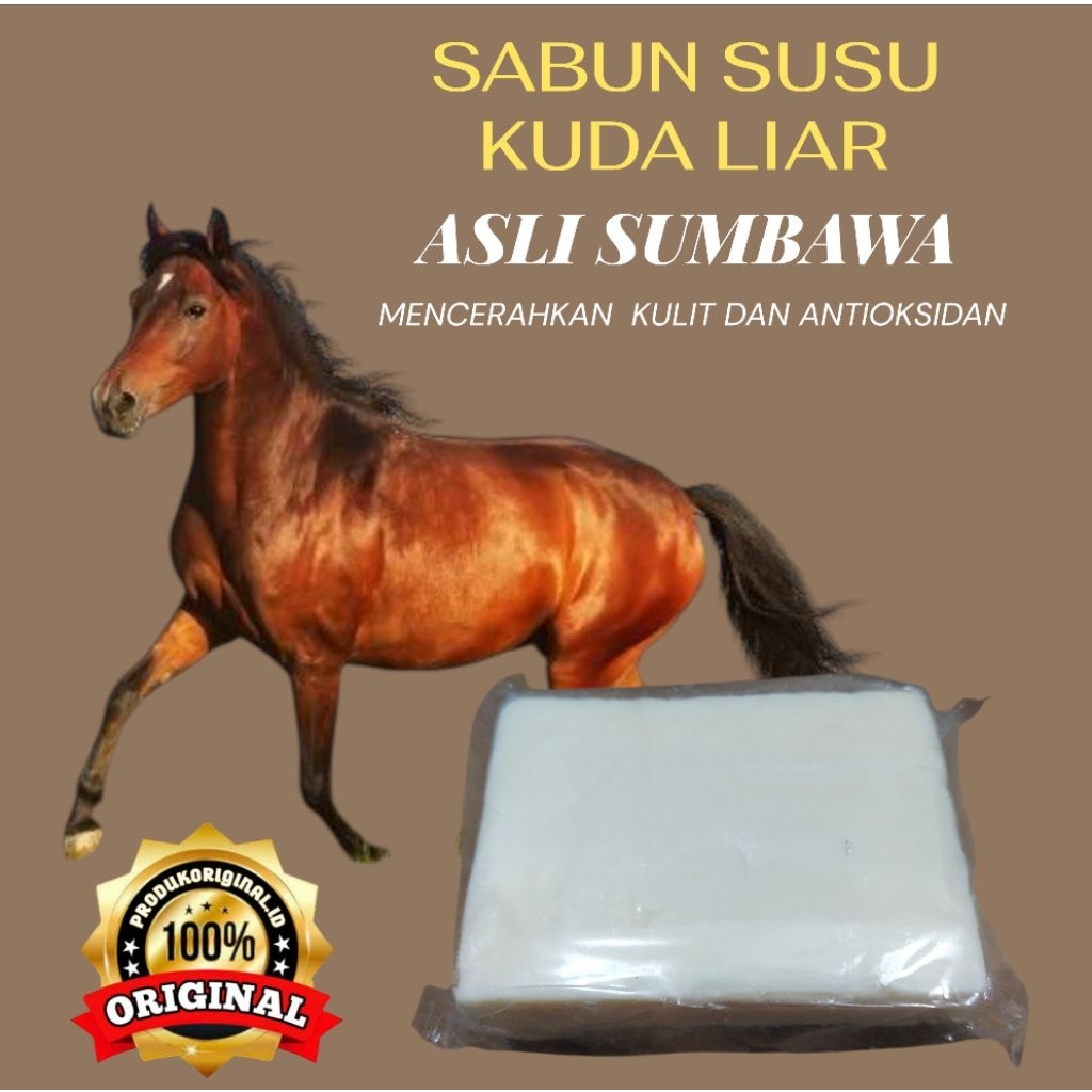 SABUN SUSU KUDA LIAR ASLI SUMBAWA