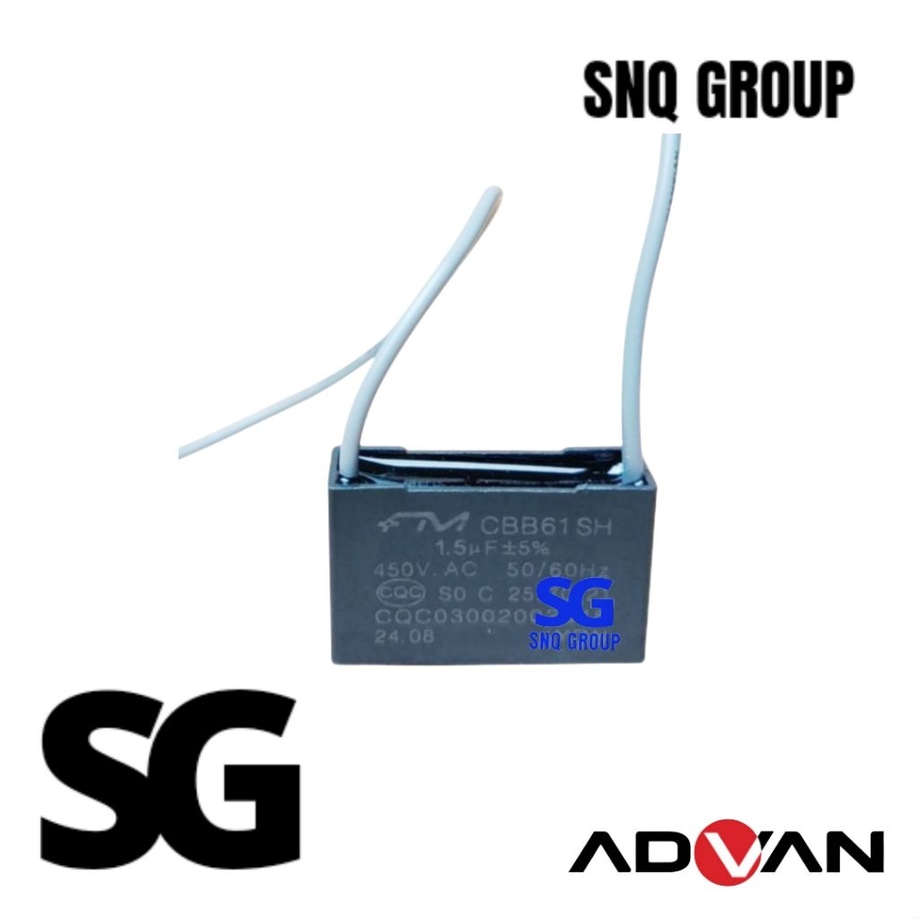 Kapasitor kipas angin advance duduk, berdiri, gantung dll - Capasitor kipas angin advance