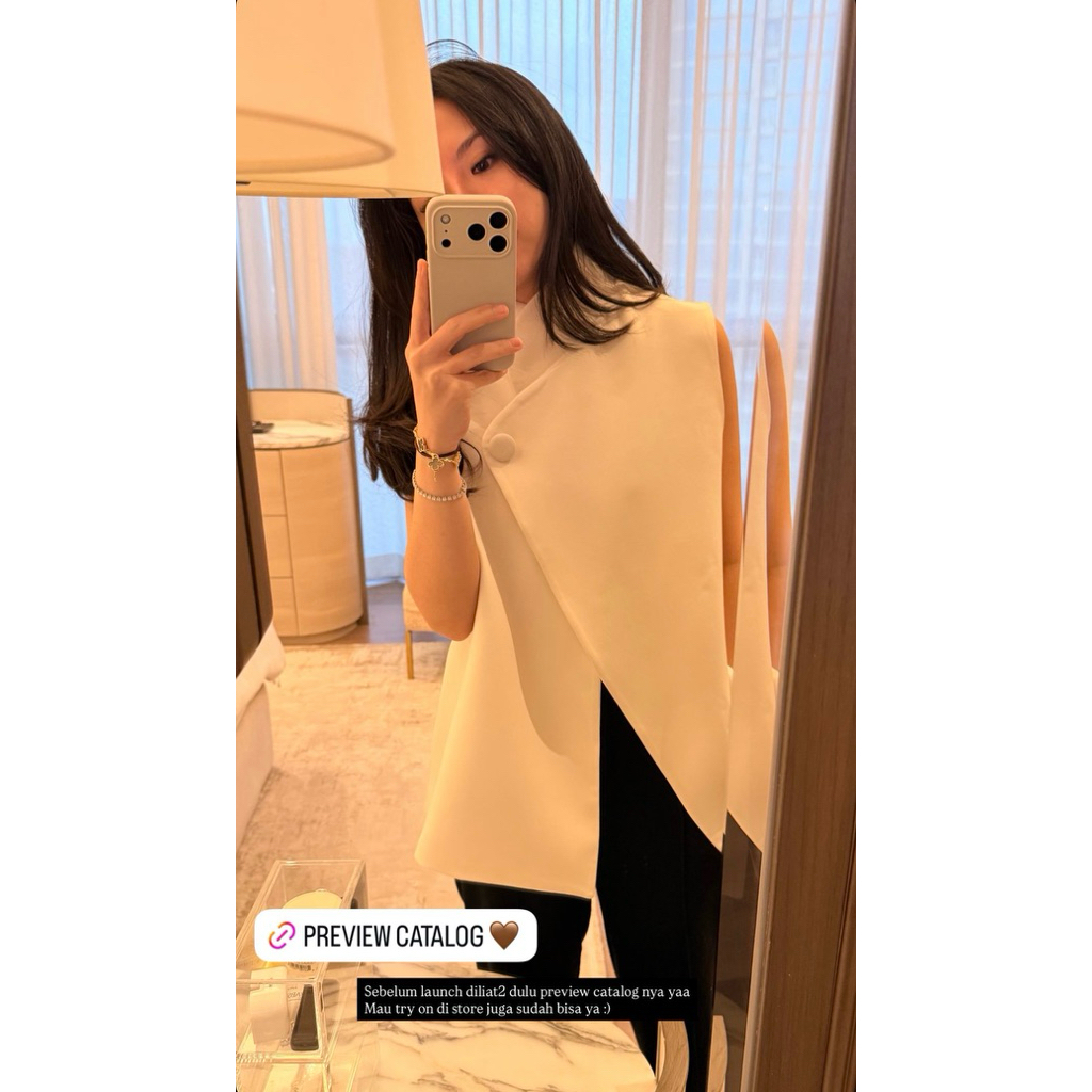 NEW DUMA ROUX VEST ECRU DumaOfficial