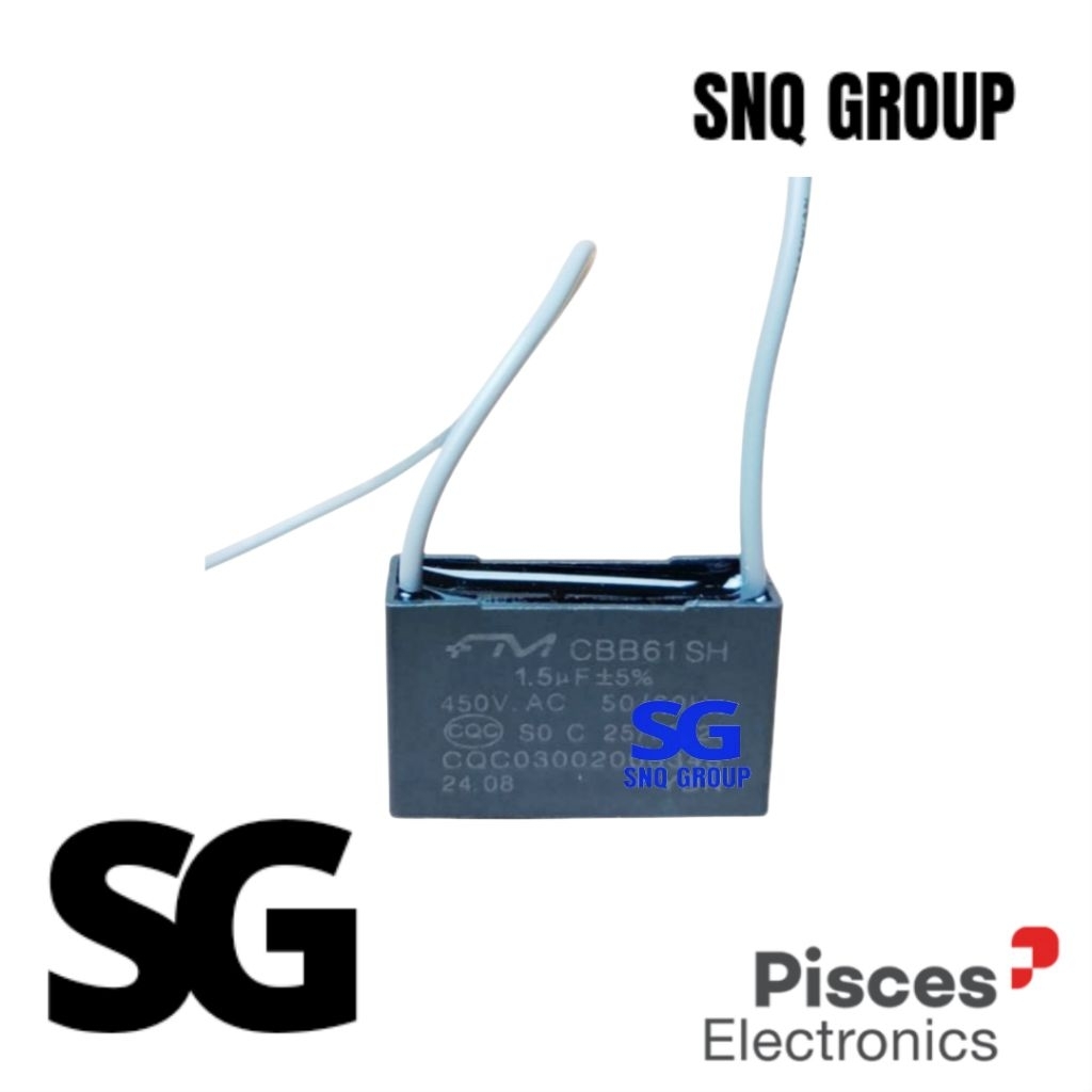 Capasitor kipas angin pisces - Kapasitor kipas angin pisces berdiri, dinding, duduk dll