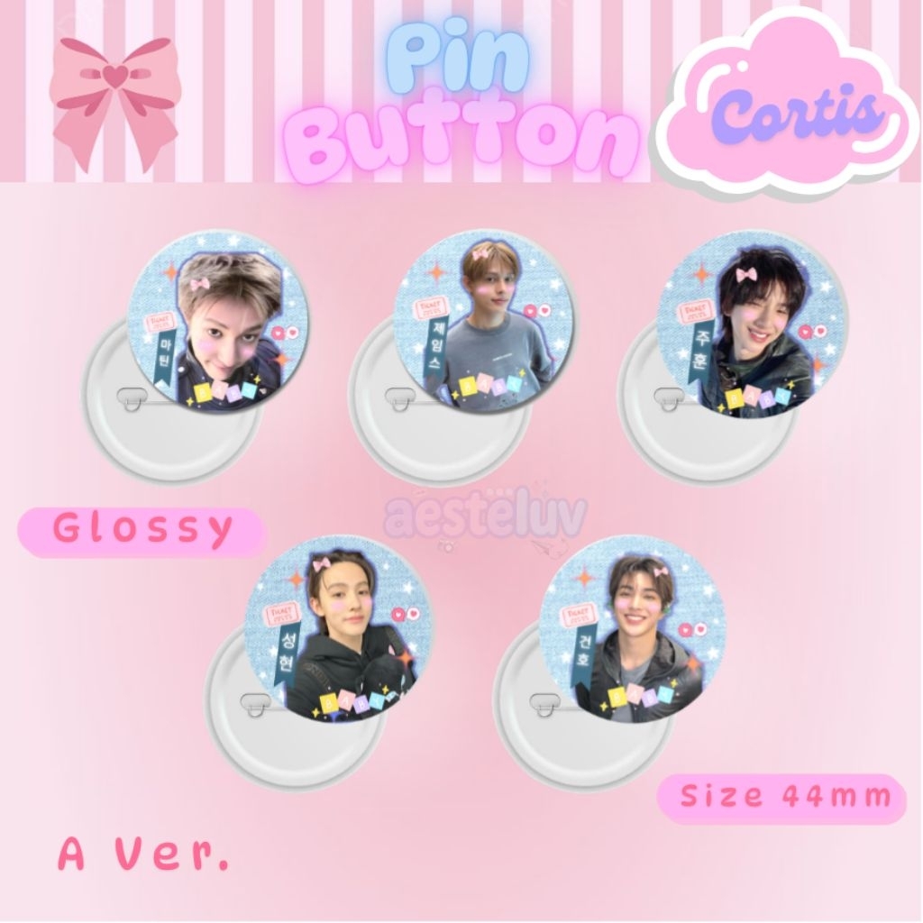 Pin Button Cortis Bros Aksesoris Kpop Pin Kpop