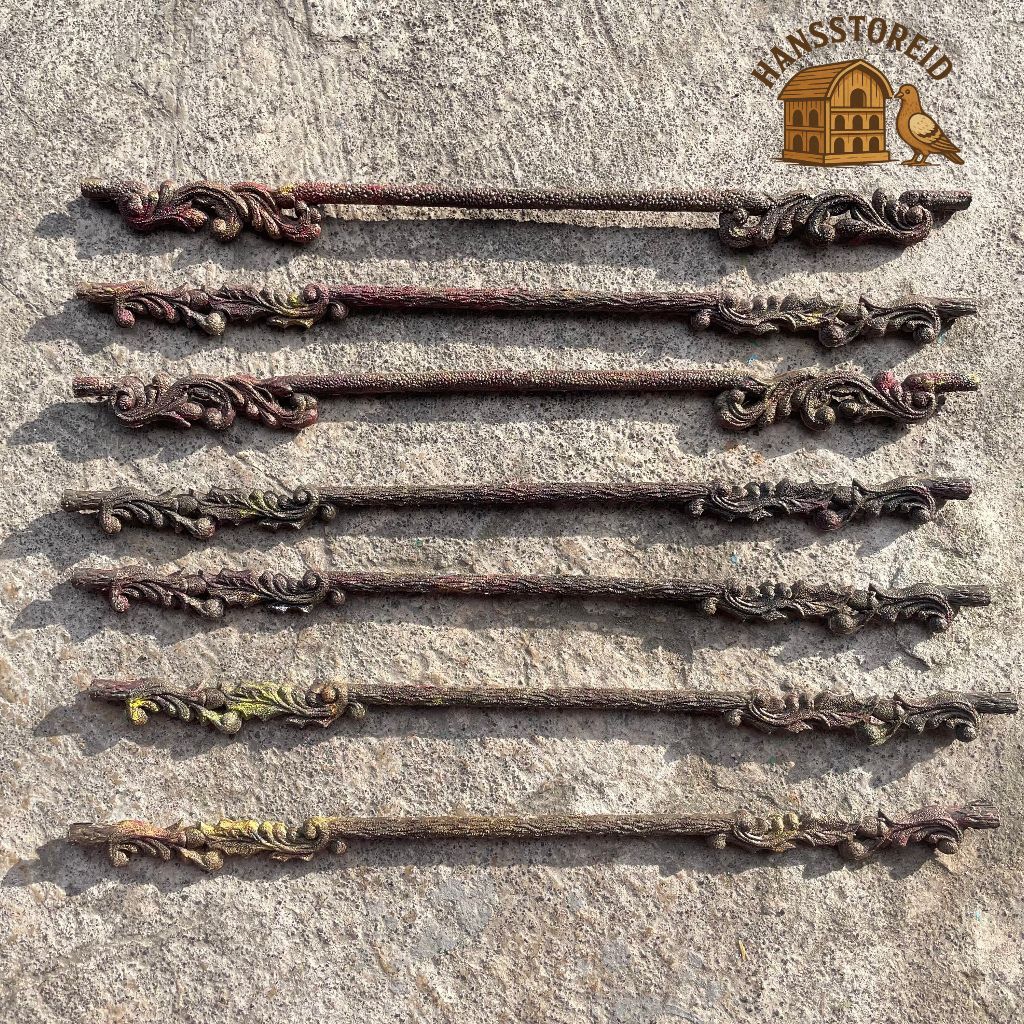 TANGKRINGAN UKIR CLASSIC FINISHING 33 CM UNTUK BURUNG SOGON KONIN KOLIBRI CIBLEK PLECI BURUNG KECIL 