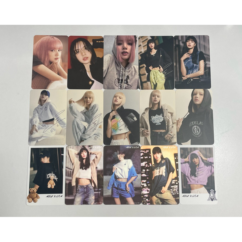 [CLEARANCE SELL] official photocard pc lalisa lisa blackpink (3)