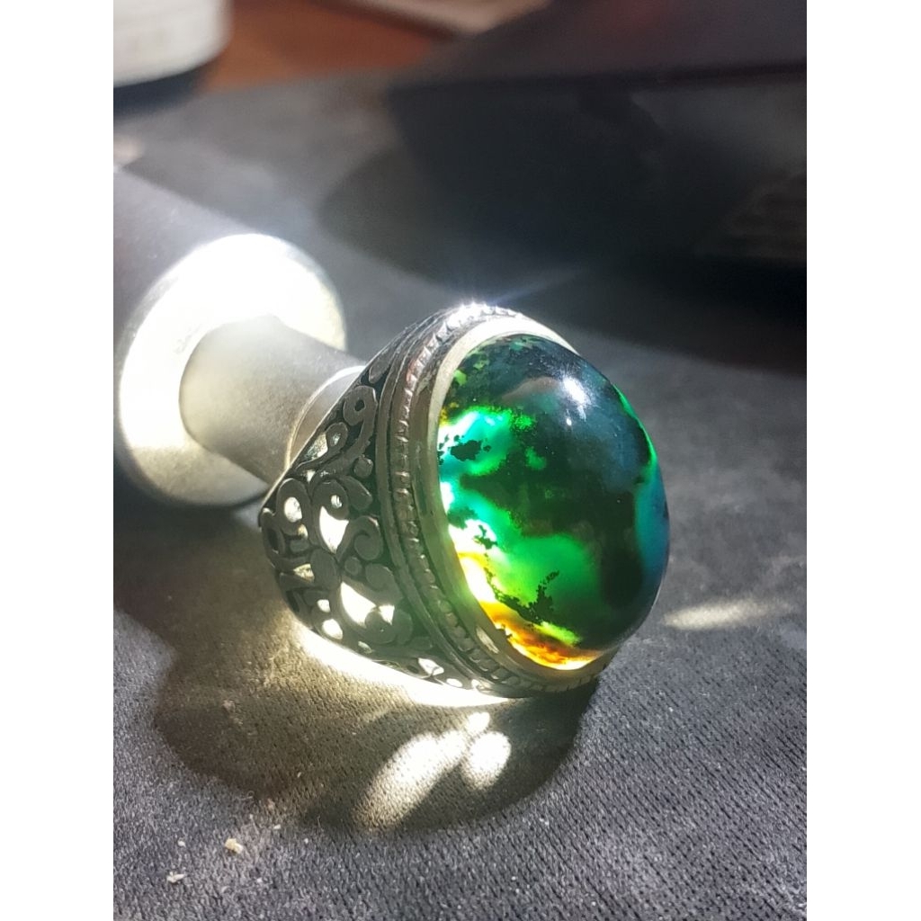 cincin bacan coklat Merah cokmer mumbul