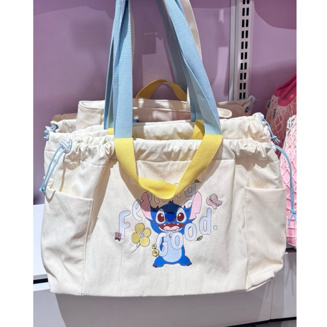Shoulder bag totebag tas qyounger Blue stitch OHSOME