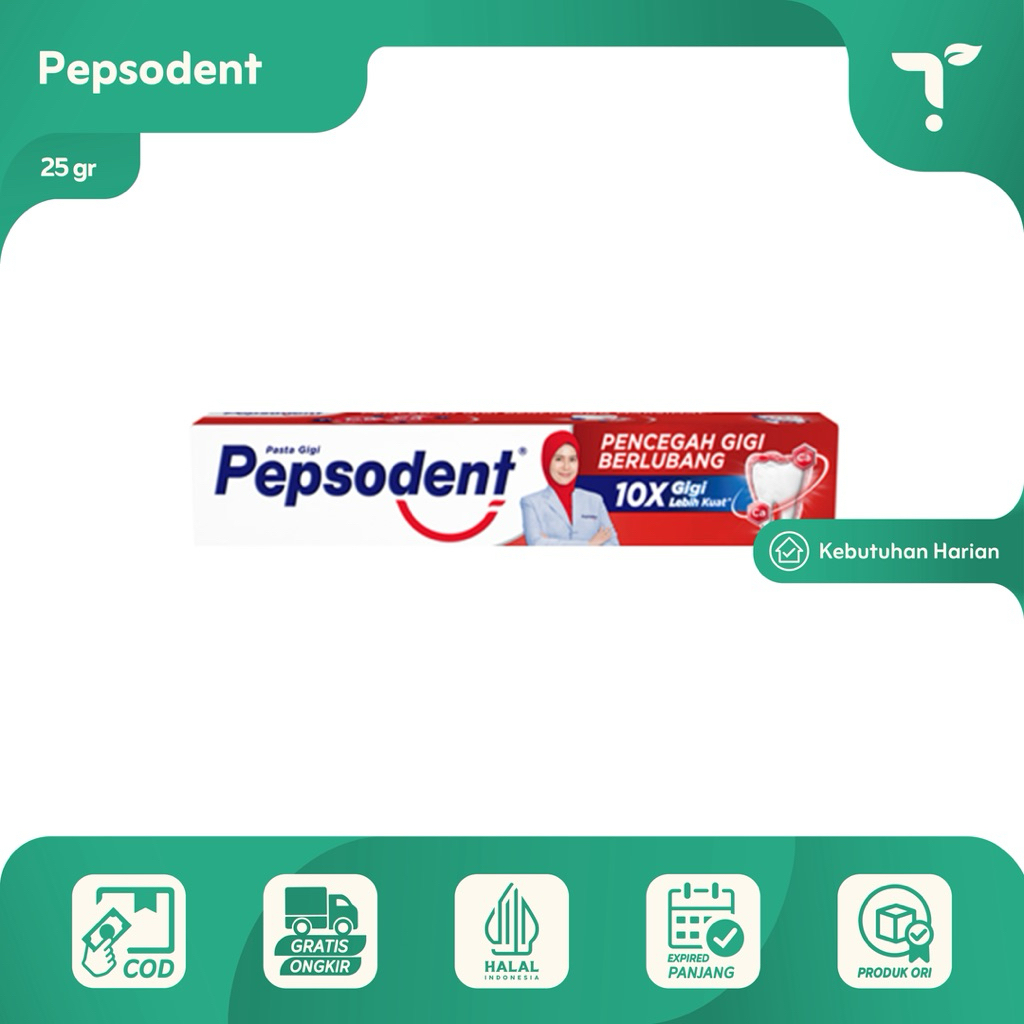 Pepsodent Pasta Gigi 25gr