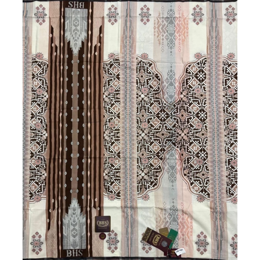 Sarung BHS Excellent SARBA Batik SBA JBA Gold Premium Mercerized Motif Limited (Bisa COD)