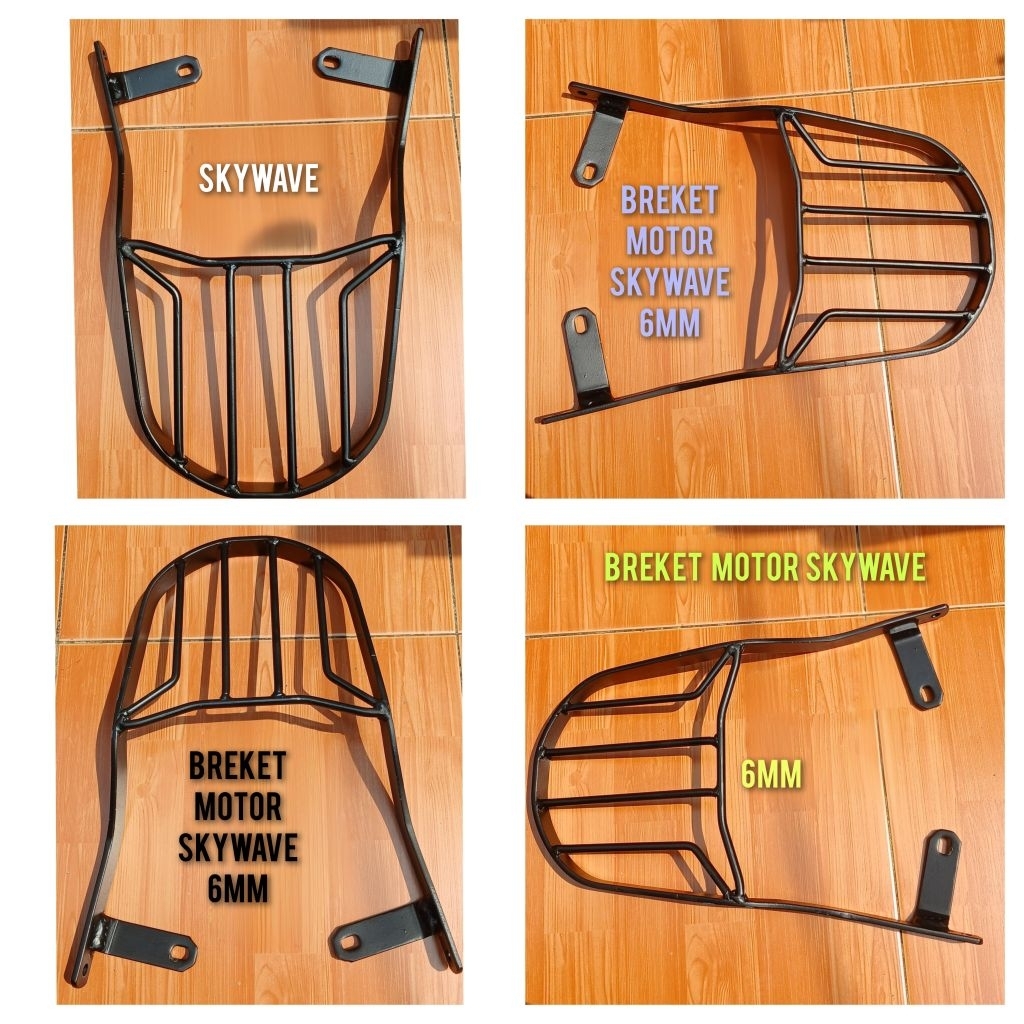 Breket SKYWAVE bracket gp sport Behel Breaket Braket Begel Rak Bagasi Belakang Planger plenger Pegan