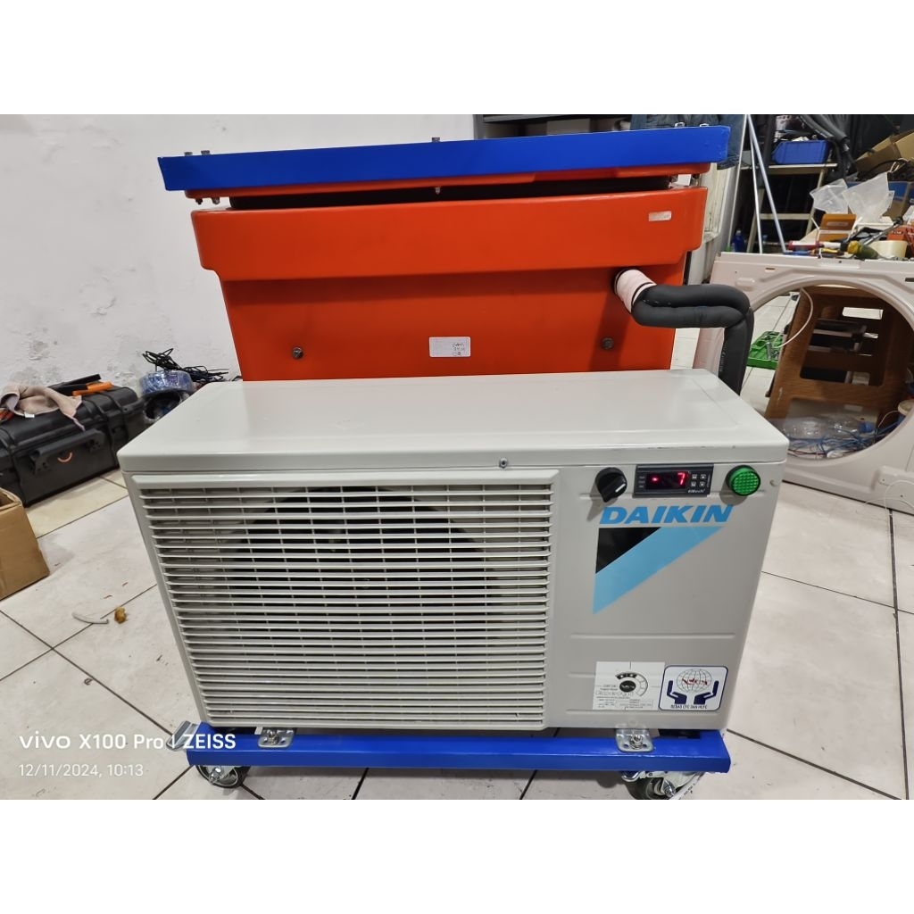 Mesin Freezer Es Batu 1PK Daikin Baru - Rakitan Siap Pakai - Max Suhu -14C