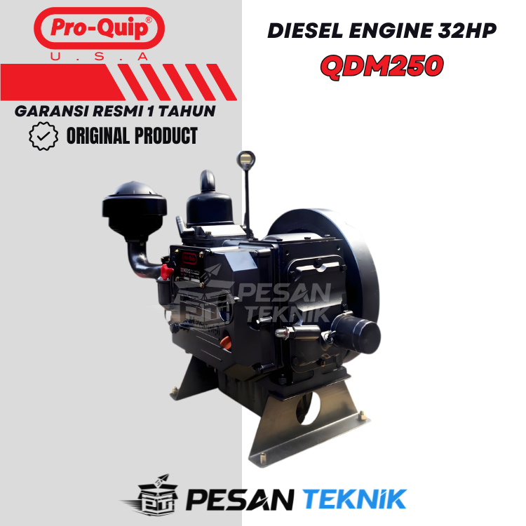Mesin Diesel 4Tak 32Hp Diesel Engine QDM 250 PROQUIP QDM250