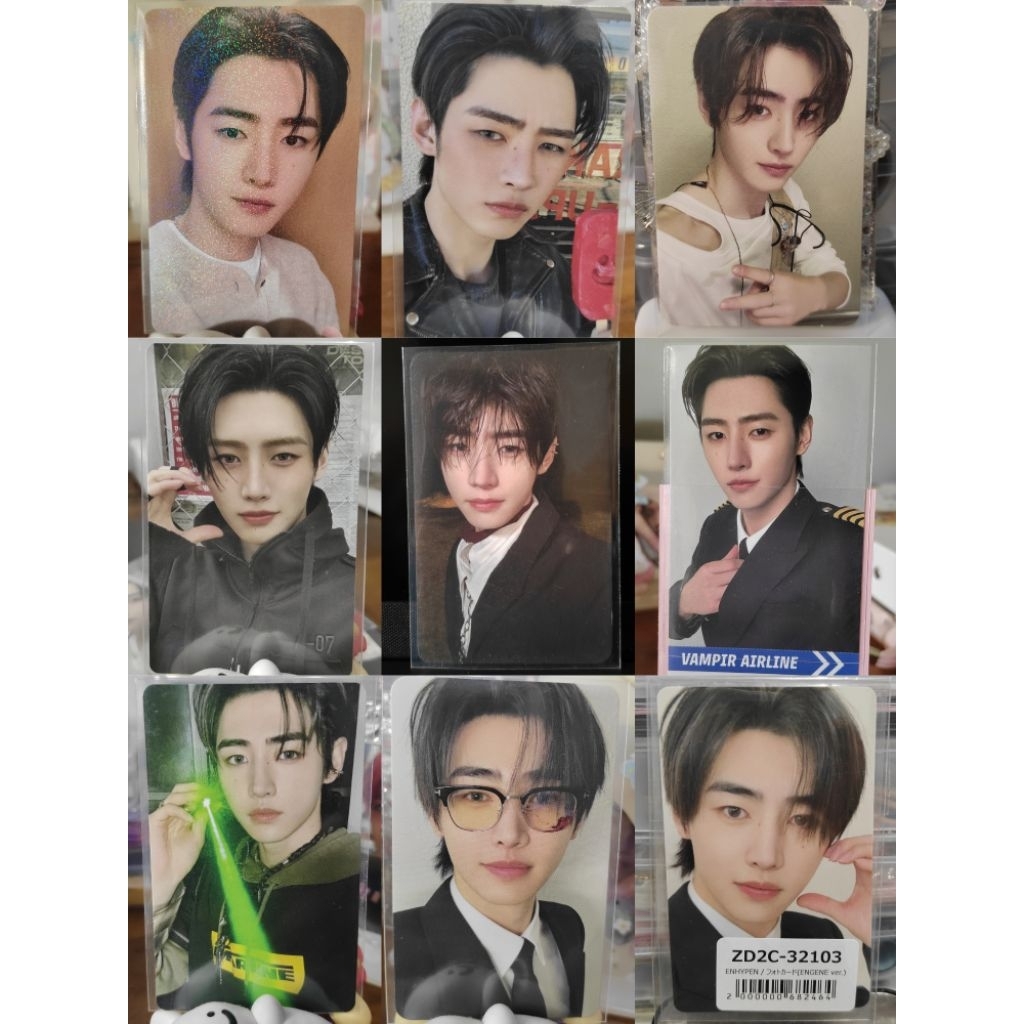 PHOTOCARD/PC OFFICIAL ENHYPEN SUNGHOON HEESEUNG JAKE JAY JUNGWON SUNOO NI-KI YZY YIZHIYU MELET HOON 