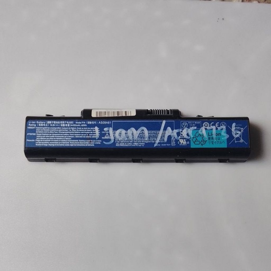 Baterai Laptop Acer Aspire 4736Z Second