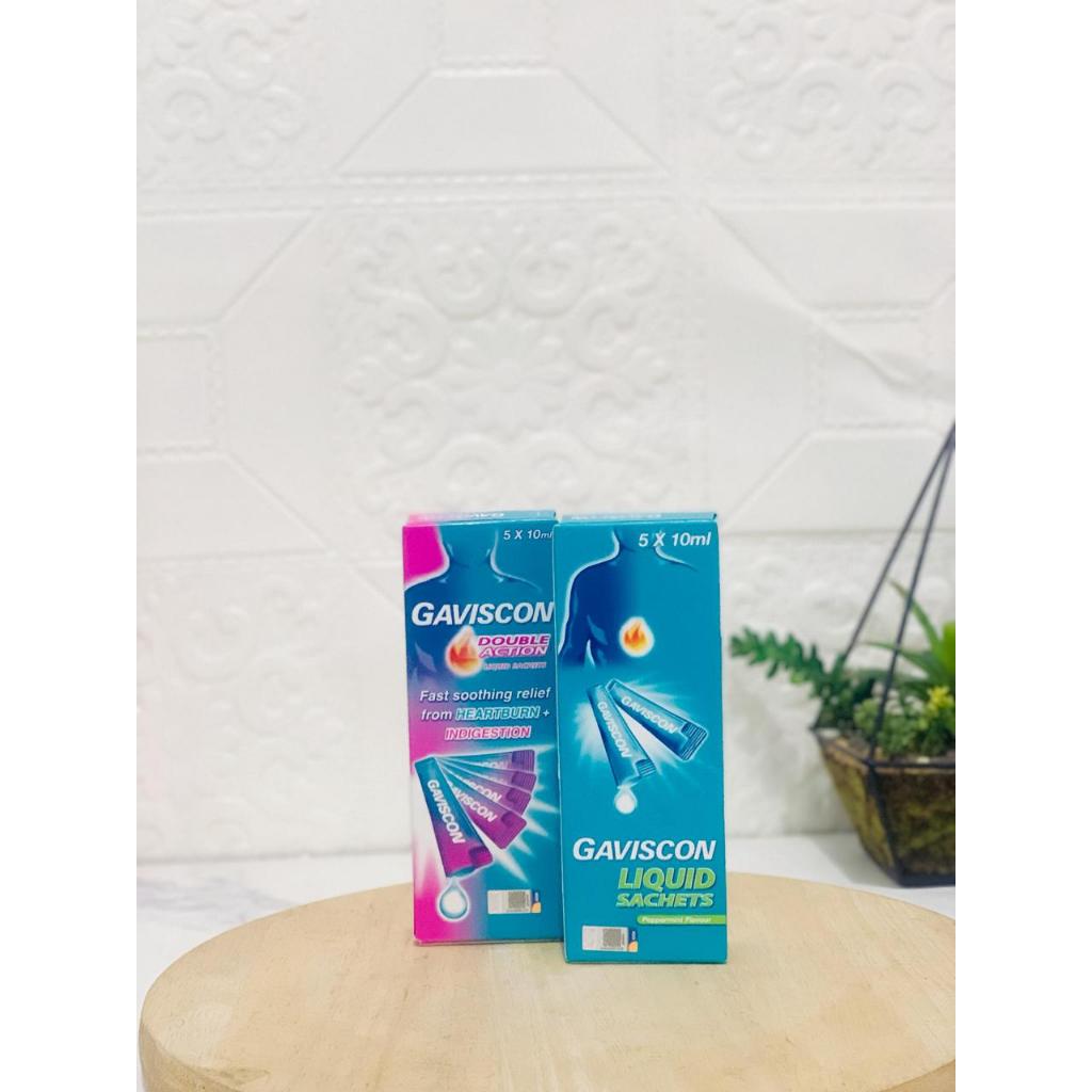 Gaviscon Double Action Liquid Sachet 5x10