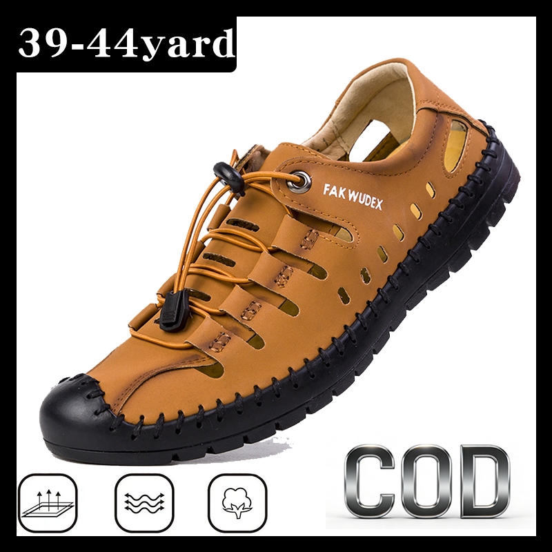 sendal pria dewasa'  sandal gunung pria sandal pria original 100% branded sandal kulit pria sepatu k