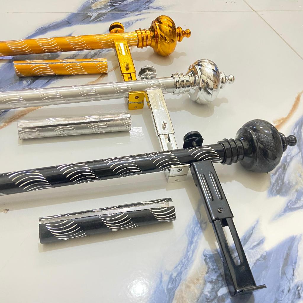 batang gorden full set ukuran 250cm sampai dengan 300cm