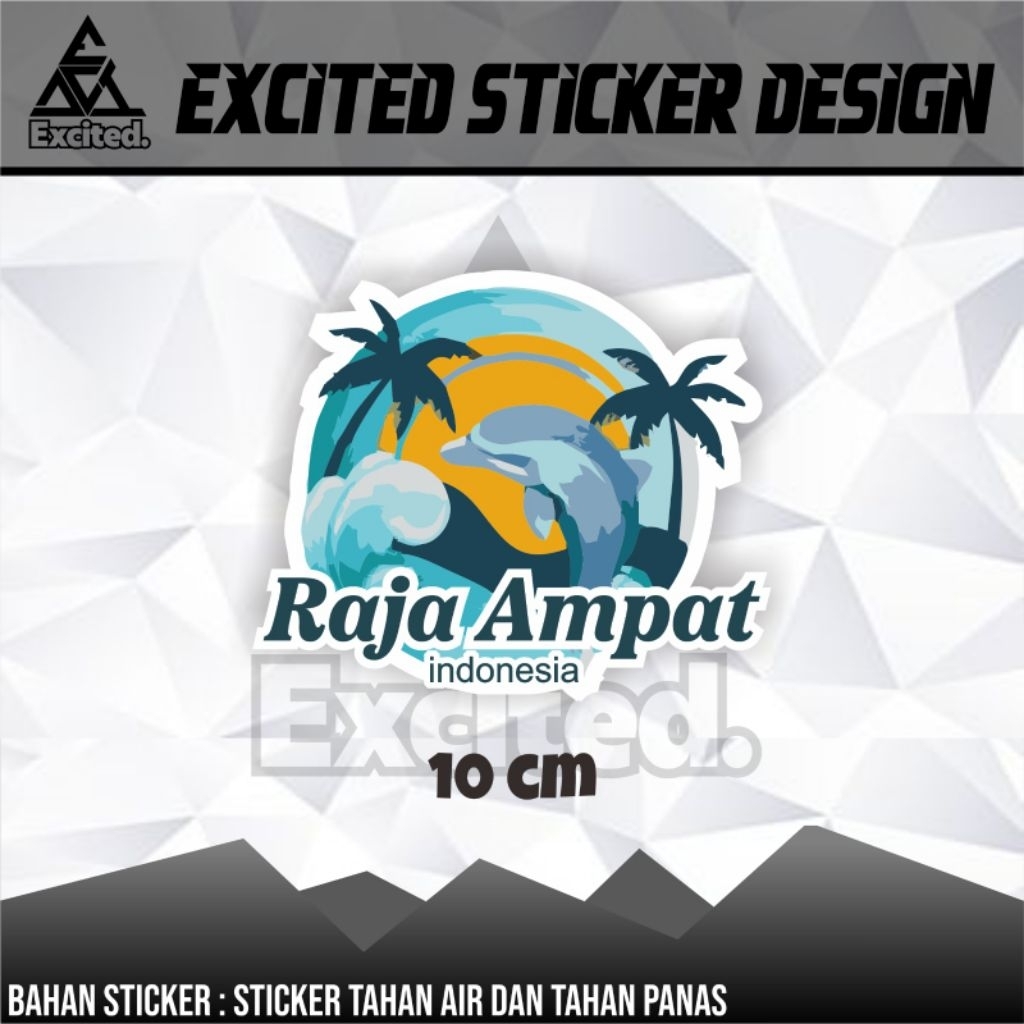 STIKER VINYL RAJA AMPAT