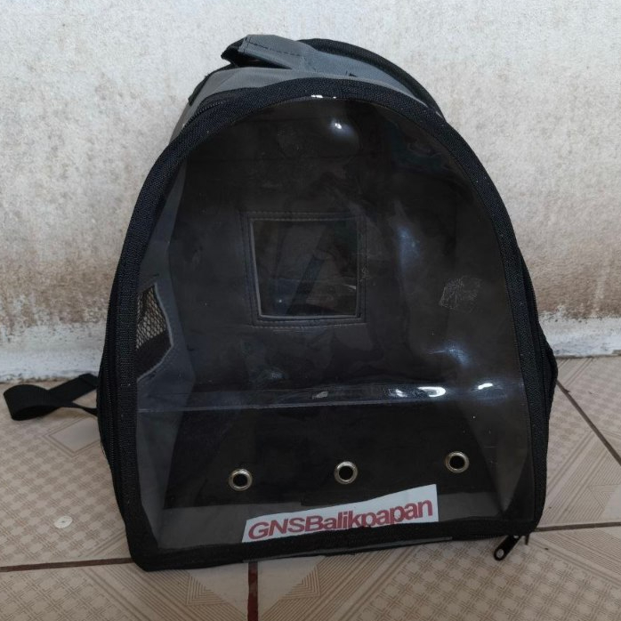 PET CARGO TAS KUCING ASTRONOT TRANSPARAN