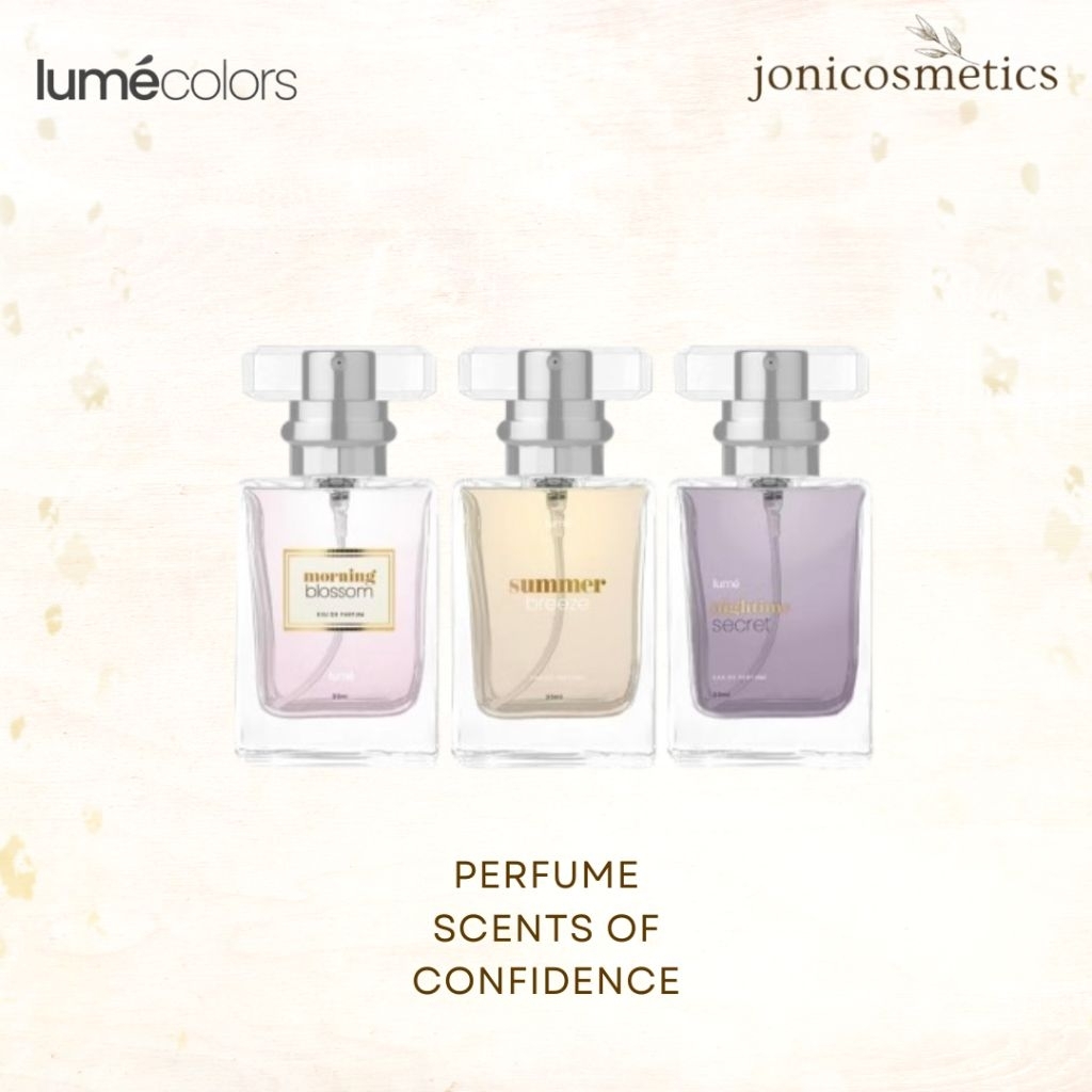 lumecolors perfume scents of confidence 1 box 3 set eau de parfume