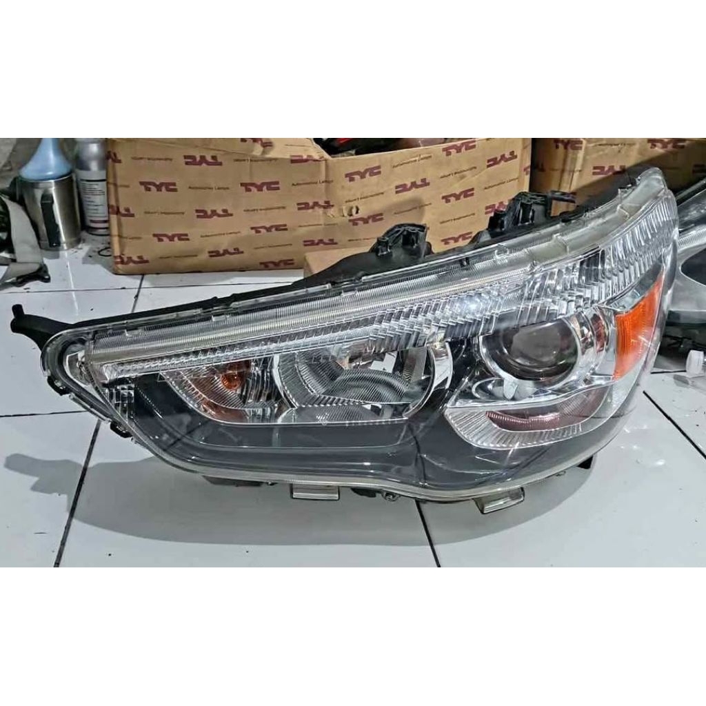 HEADLAMP LAMPU DEPAN MITSUBISHI OUTLANDER SPORT PX 2013-2016 ORIGINAL