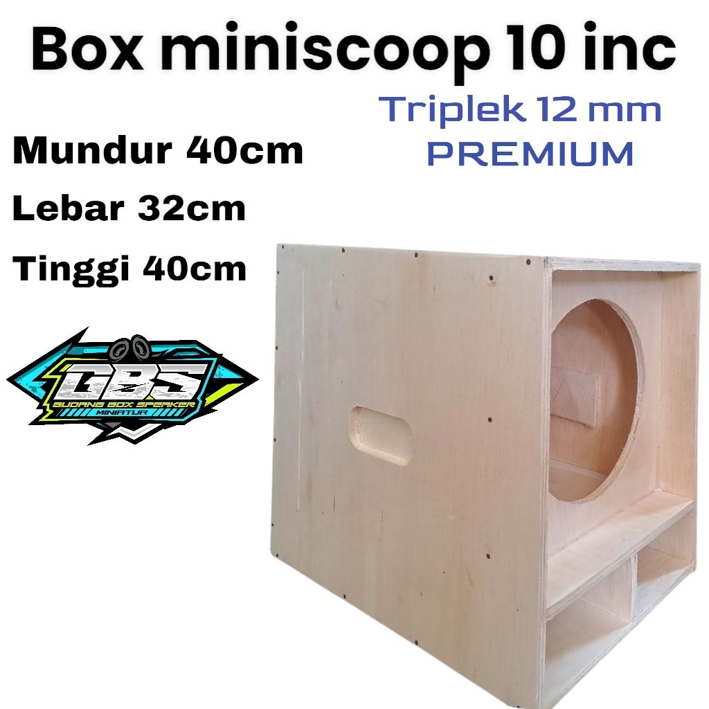box miniscop 10 inc triplek 12mm