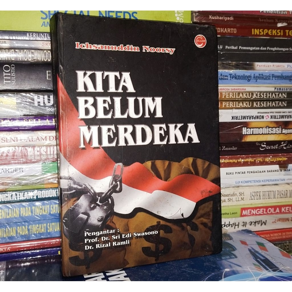 kita belum merdeka.buku original