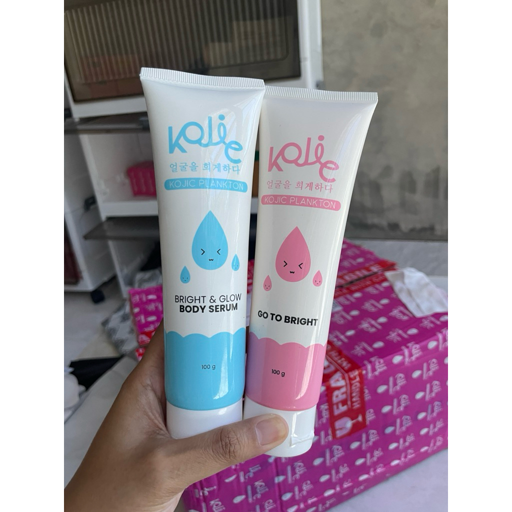 KOJIC KOJIC PLANKTON BRIGHT & GLOW BODY SERUM 100ML + GO TO BRIGHT BODY SERUM 100ML