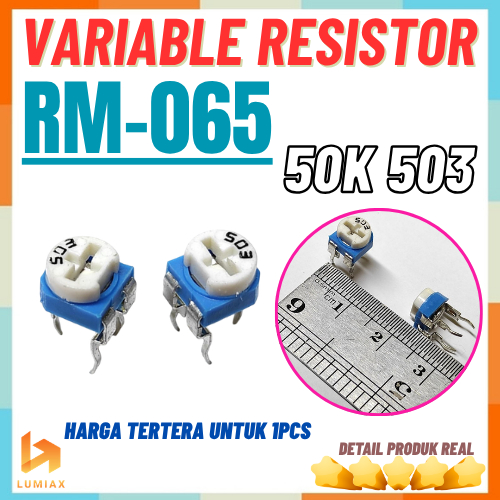 VR 50 k ohm 50K ohm 503 Trimpot Variable Resistor VR RM065 RM-065