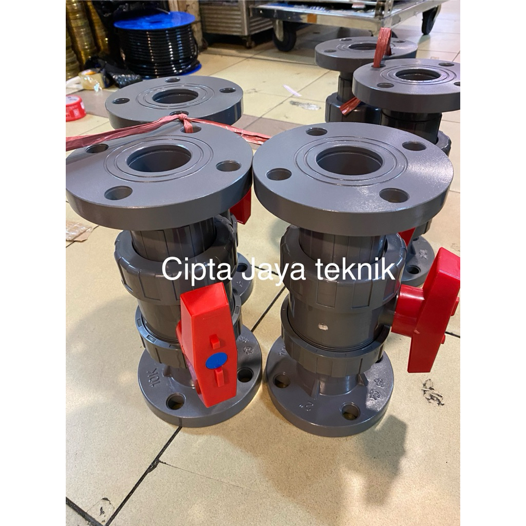 Ball Valve True Union Flange Jis 10k 2" inch / Ball Valve U PVC