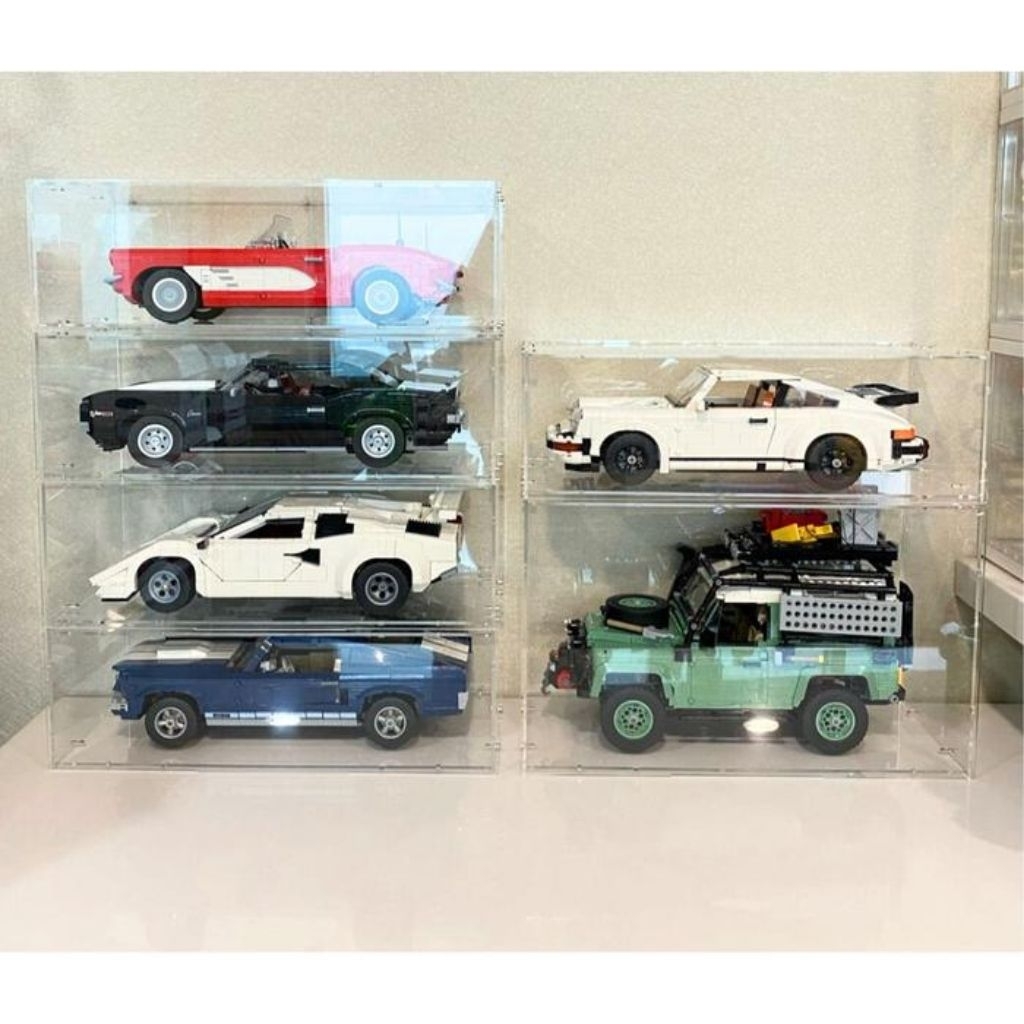 AkrilikDIY - Box Display Case Untuk LEGO Creator Expert 10265 Ford Mustang Acrylic