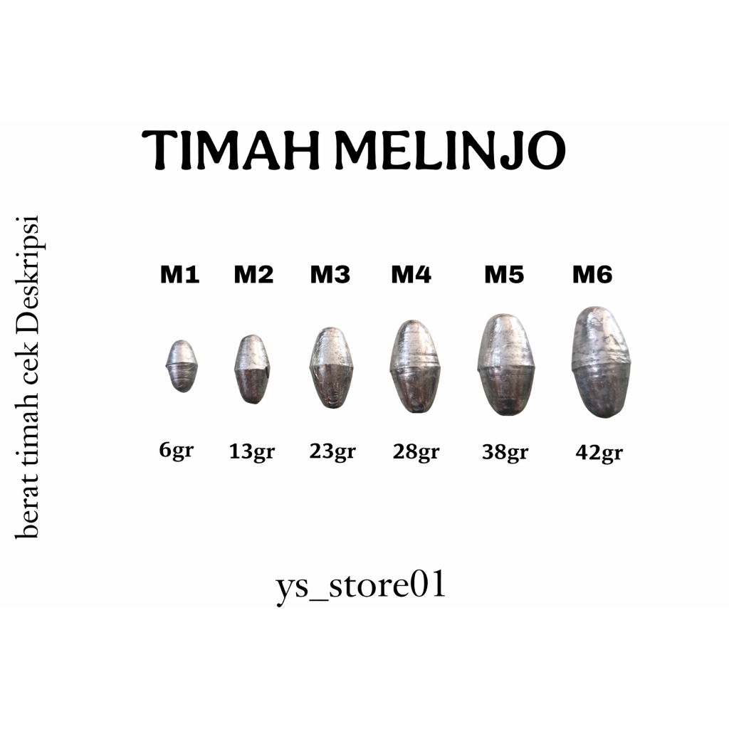 TIMAH PANCING MODEL MELINJO (1KG)