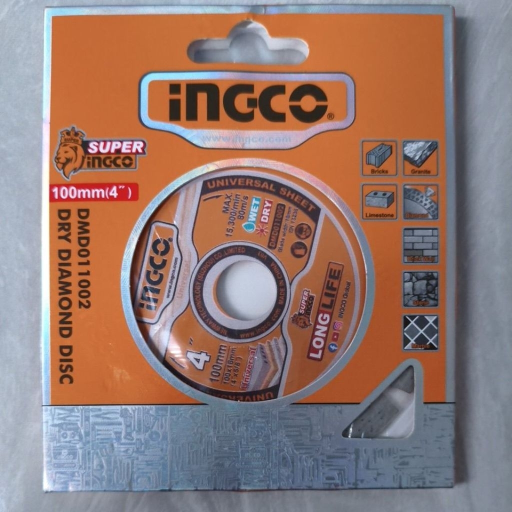 Ingco Mata Gerinda Potong Keramik Diamond Grenda HD DRY DMD011002