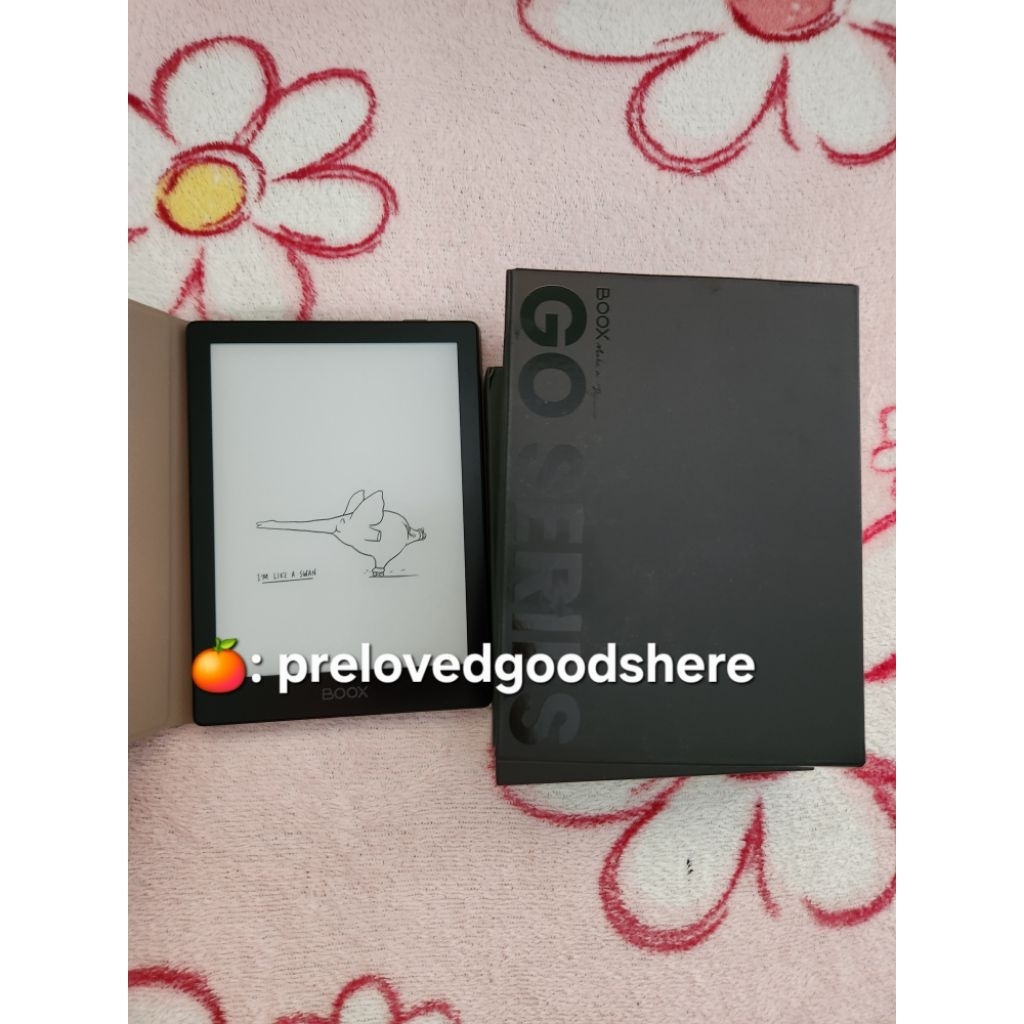 Preloved / Second ONYX BOOX Go 6 Octa Core E Ink Tablet 6 Inch Android 11 E Ink Reader